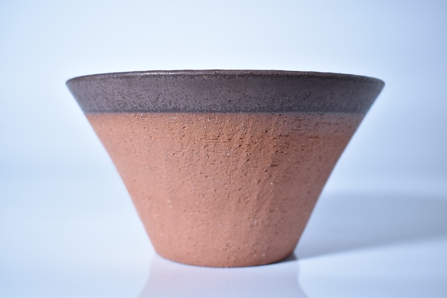 [京都・清水焼]Niji　Bowl mt　緋土×小豆