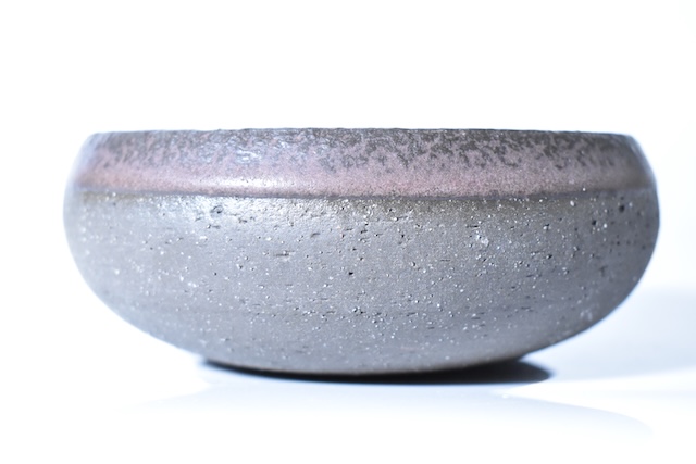 [京都・清水焼]Niji Bowl pond　玄土×小豆