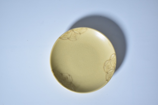 couleur 小皿　yellow